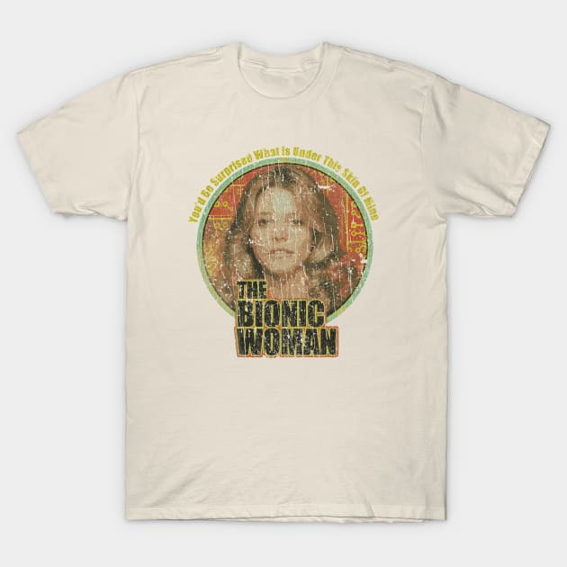 the bionic woman -  Six Million Dollar Man - RETRO STYLE T-Shirt by lekhartimah